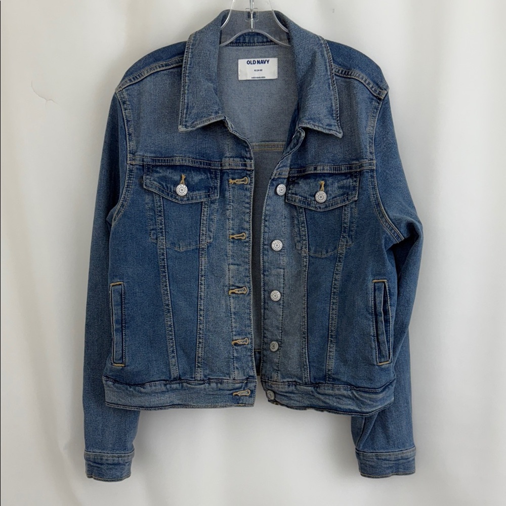 Girl’s Old Navy Blue Denim Jacket Size XL (14-16)